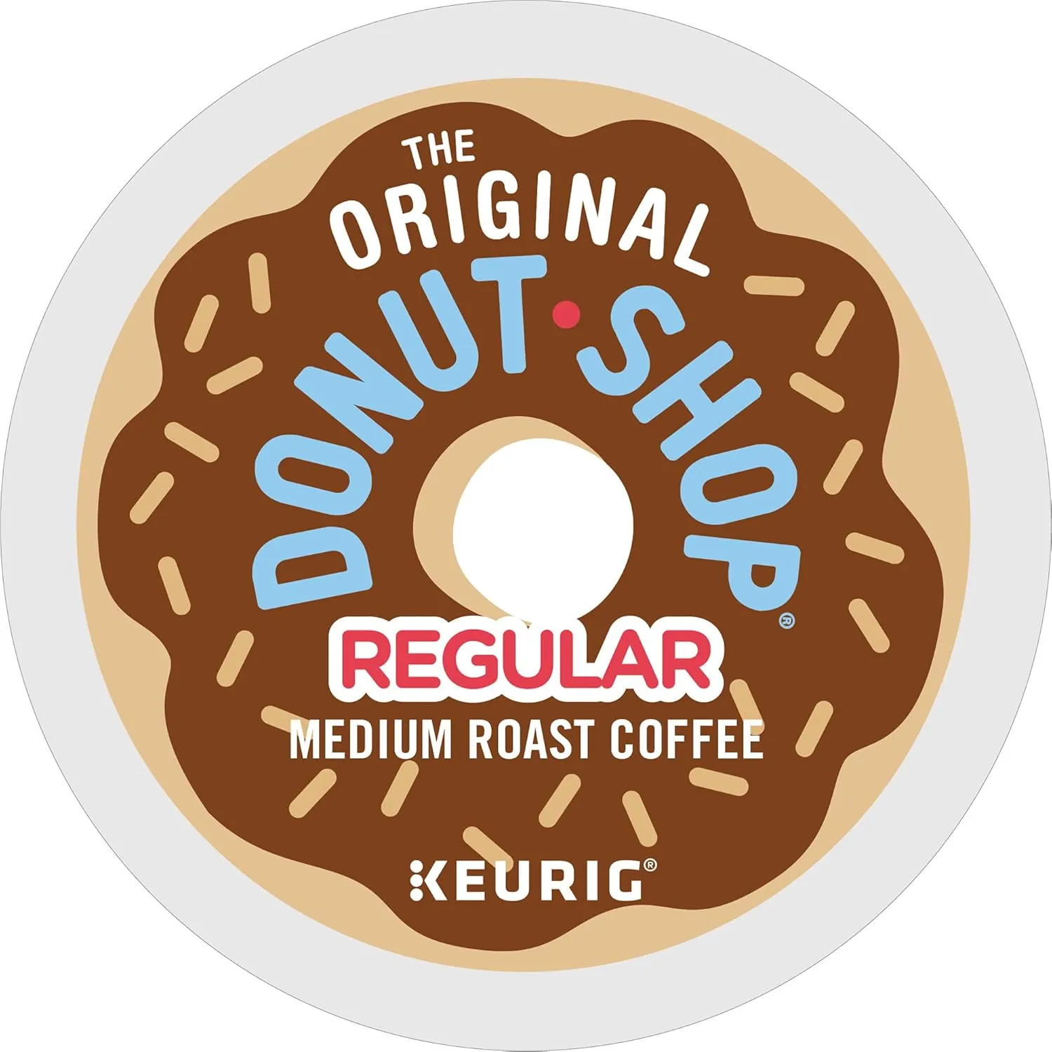 The Original Donut Shop Regular Keurig Single-Serve K-Cup Pods, Medium Roast Coffee, 72 Count