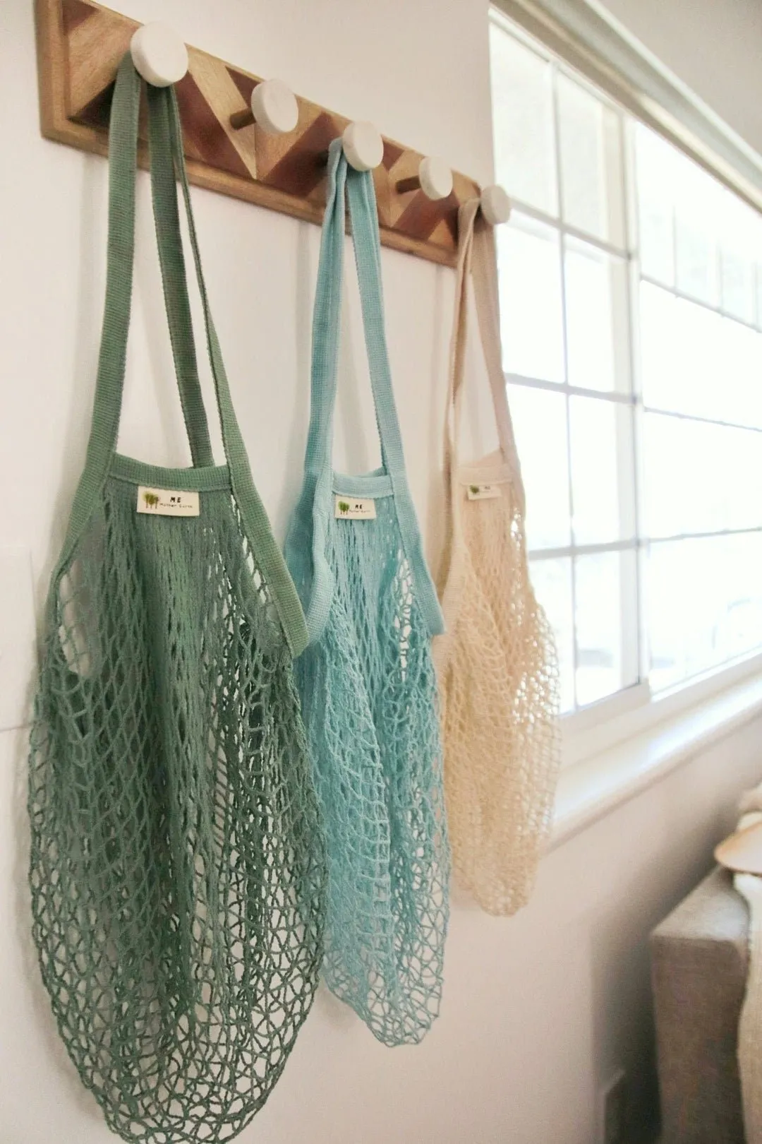 The "One Tripper" | Organic Cotton Mesh Market Bag