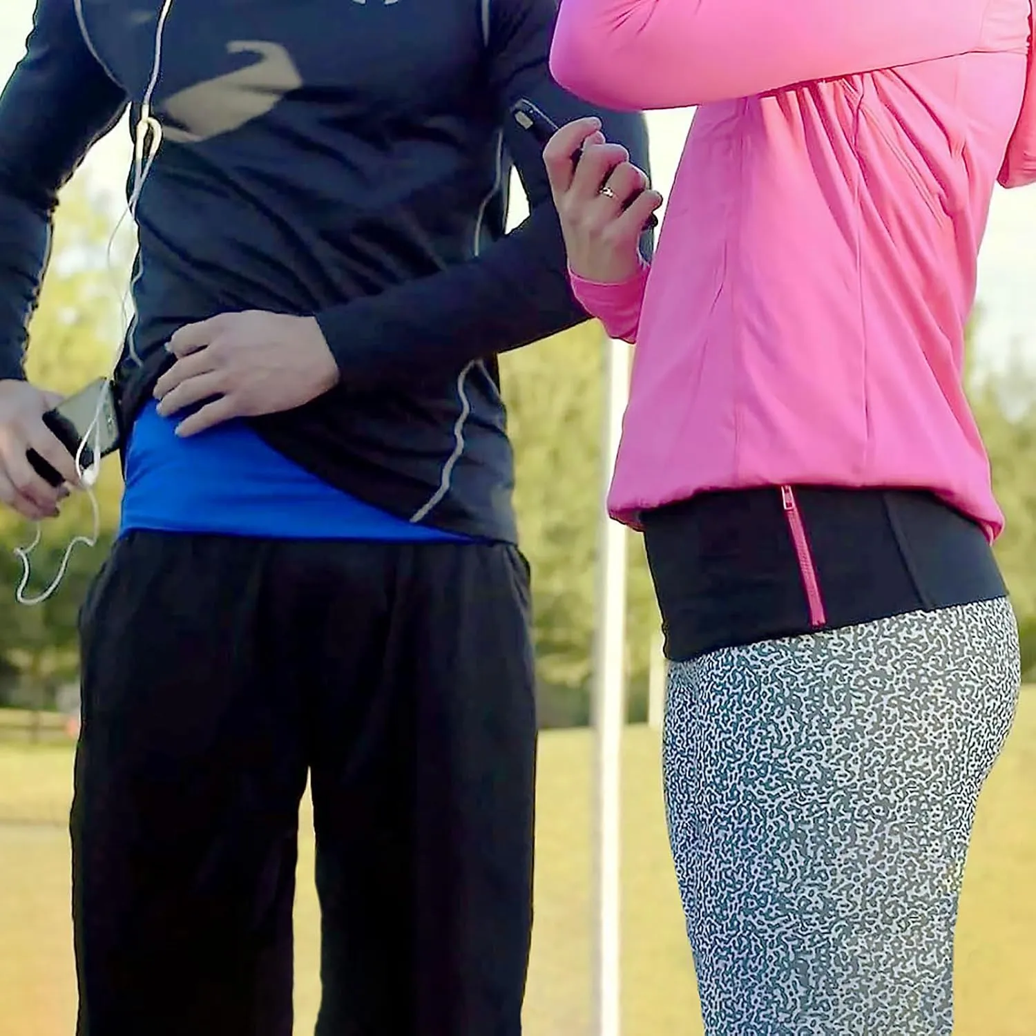 The TUBE® Waistband Official Product. Unisex Waistband with Zippers (Men, Women, Youth). Fits most current and older smartphones. Running Belt/Fanny Pack for Fitness, Travel, Money Storage and More!