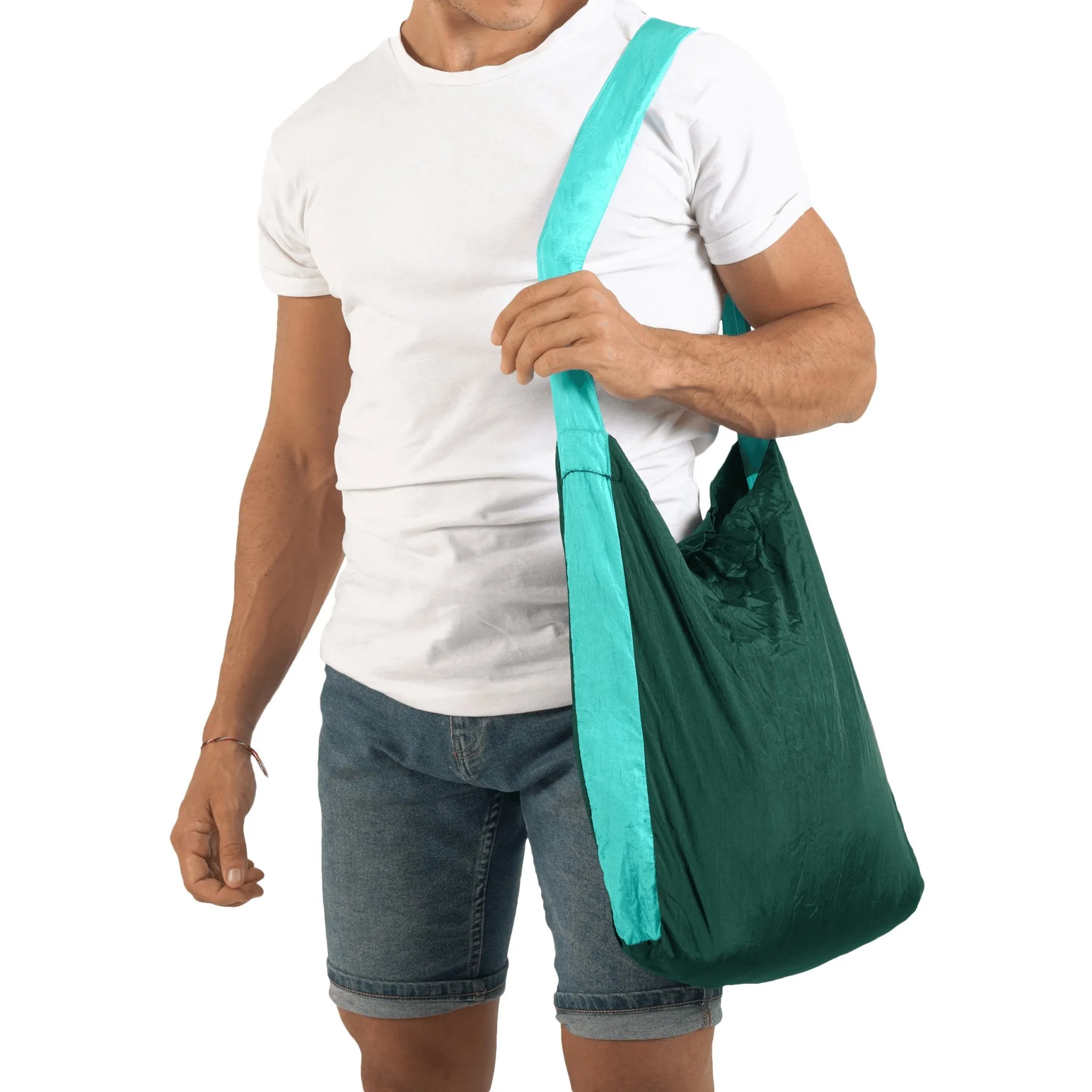 Ticket To The Moon Lightweight Foldable Eco Bag Medium (15L)