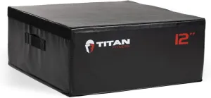 Titan Fitness 12" Portable Foam Plyometric Box