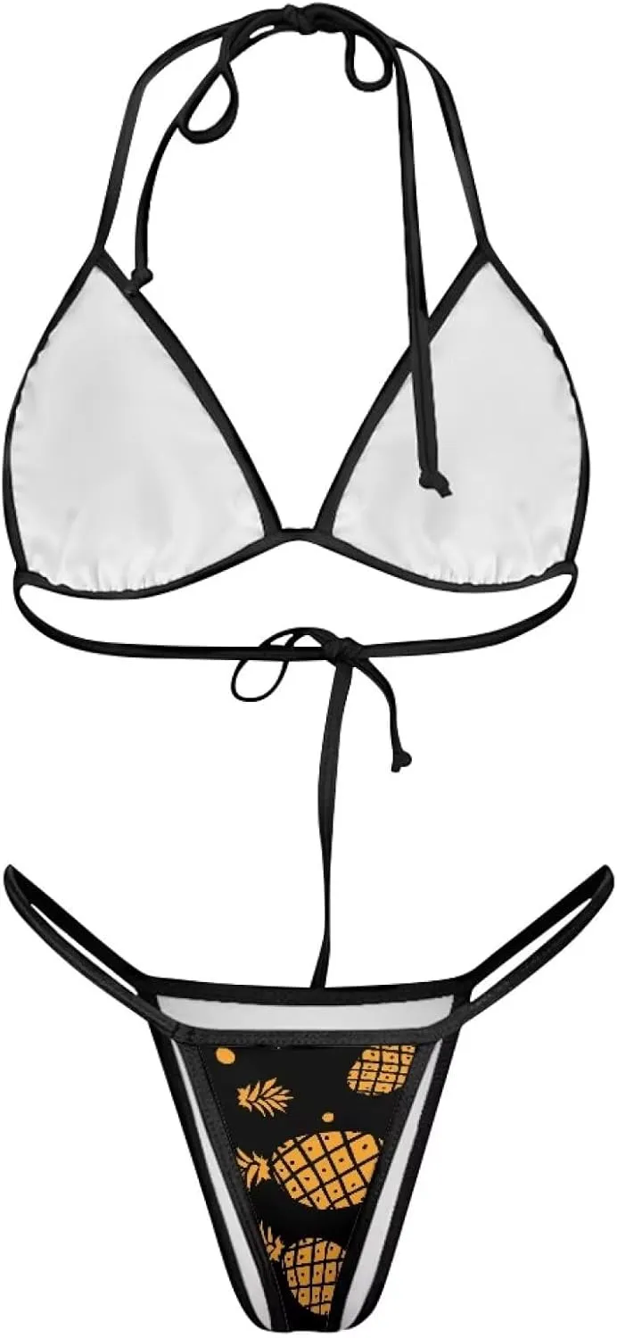 TODIYADDU Triangle Bikini Sets for Women Bathing Suit for Women Swimwear M-2XL