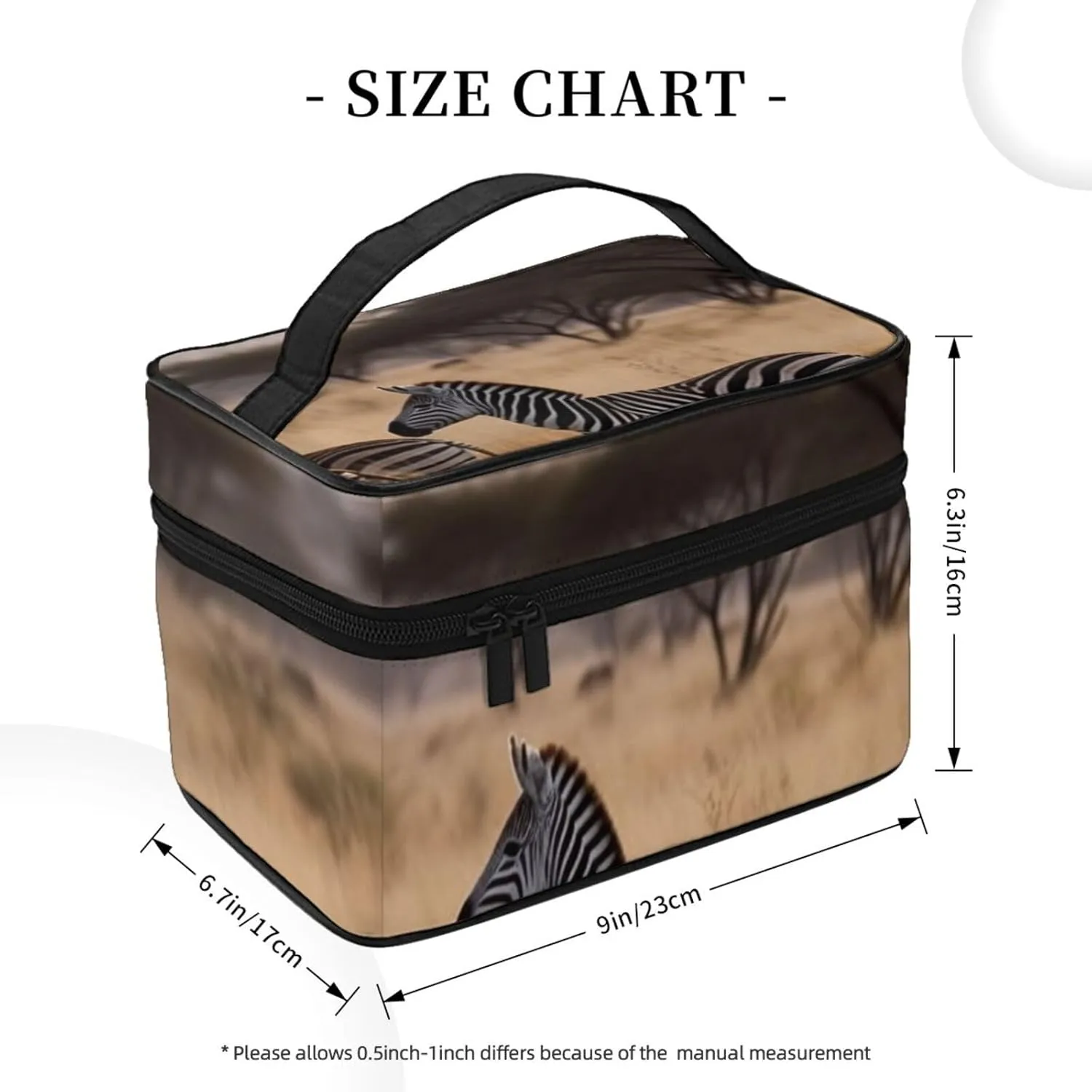 Toiletry Bag for Women Men Dopp Kit Travel Makeup Bag Make Up Organizers Cosmetic Bag Africa Grassland Zebra Hanging Toiletry Bag Shaving Bag with Large Capacity for Travel
