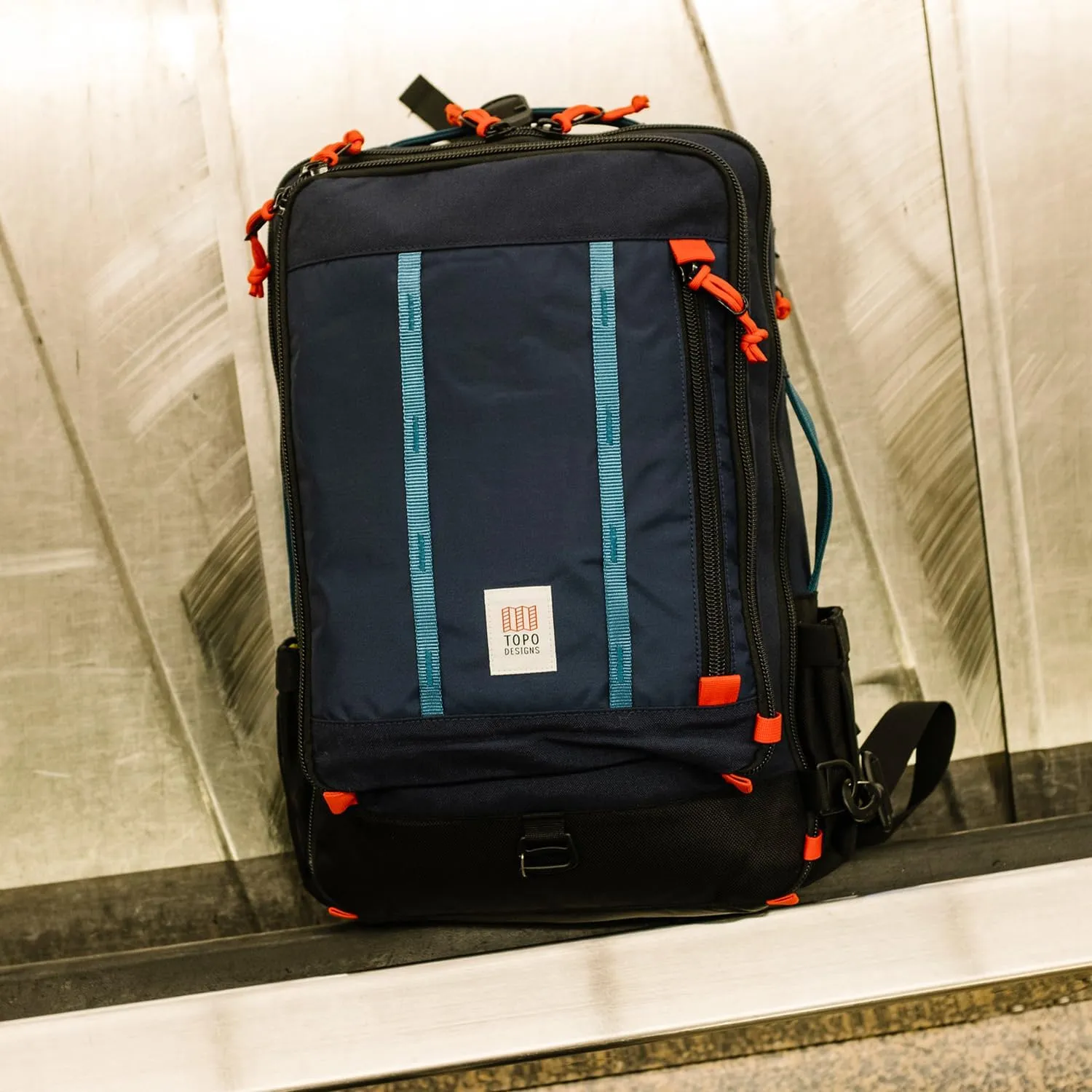Topo Designs Global Travel Bag 40l - Black/black - 40 L