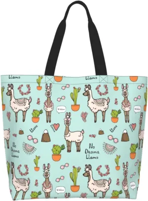 Tote Bag Beach Bag for Women Reusable Grocery Large Shopping Shoulder Bag Travel Handbag