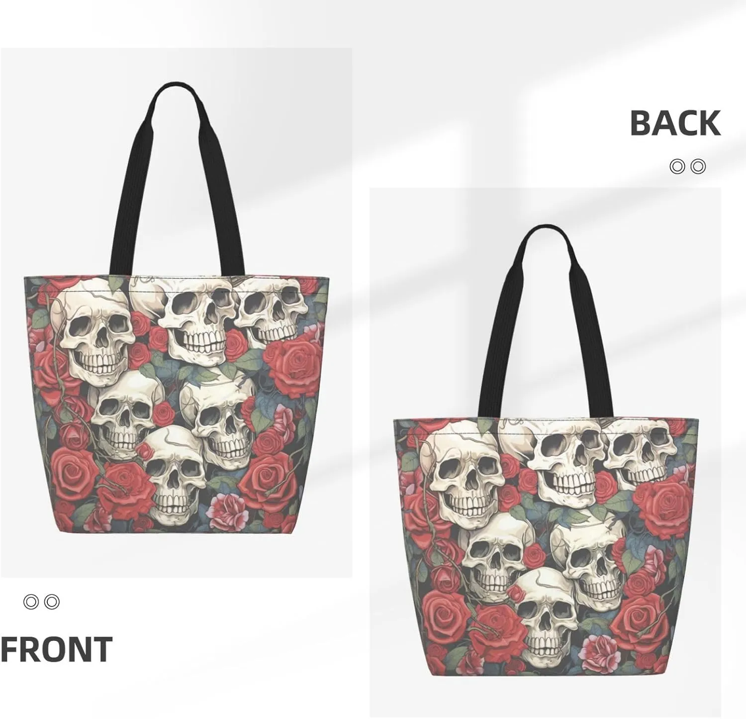 Tote Bag for Women Grocery Bag Reusable Shopping Bag Country lifestyle Handbag Foldable Shoulder Bag