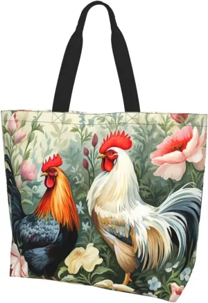 Tote Bag for Women Grocery Bag Reusable Shopping Bag Spiral and curve patterns Handbag Foldable Shoulder Bag