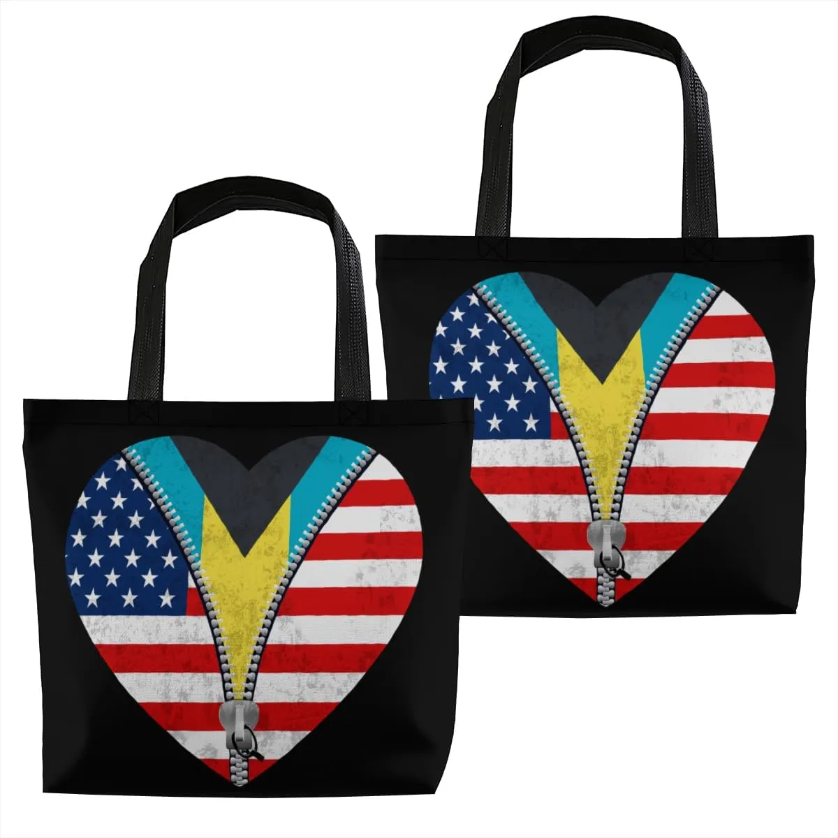 Tote Bag for Women Men Large Reusable Beach Shoulder Bags With Zipper for Gym Shopping Travel Gifts Yoga