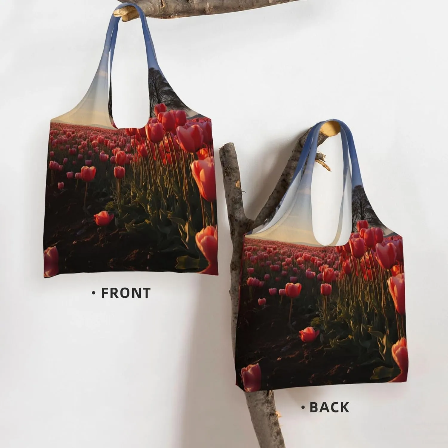 Tote Bag for Women Reusable Grocery Bag Canvas Shopping Bag Universe Starry Stars Handbag Foldable Shoulder Bag