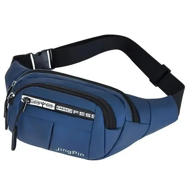 Trendy Waist Pouch Bag Hip Pack With Adjustable Straps for Casual Travel Hiking Running Outdoor Sports Classy Money Pouch Waist Bag