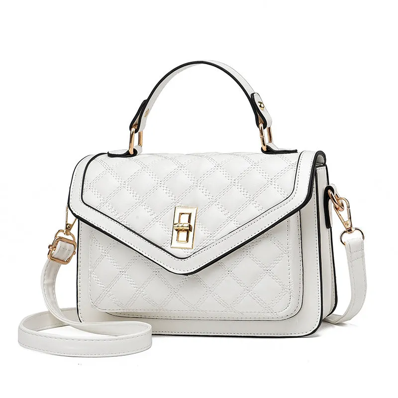 Trendy Women's New Fashion Rhombus Korean Shoulder Bags