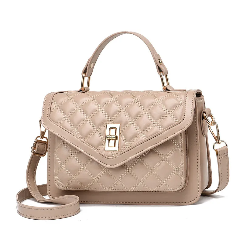 Trendy Women's New Fashion Rhombus Korean Shoulder Bags