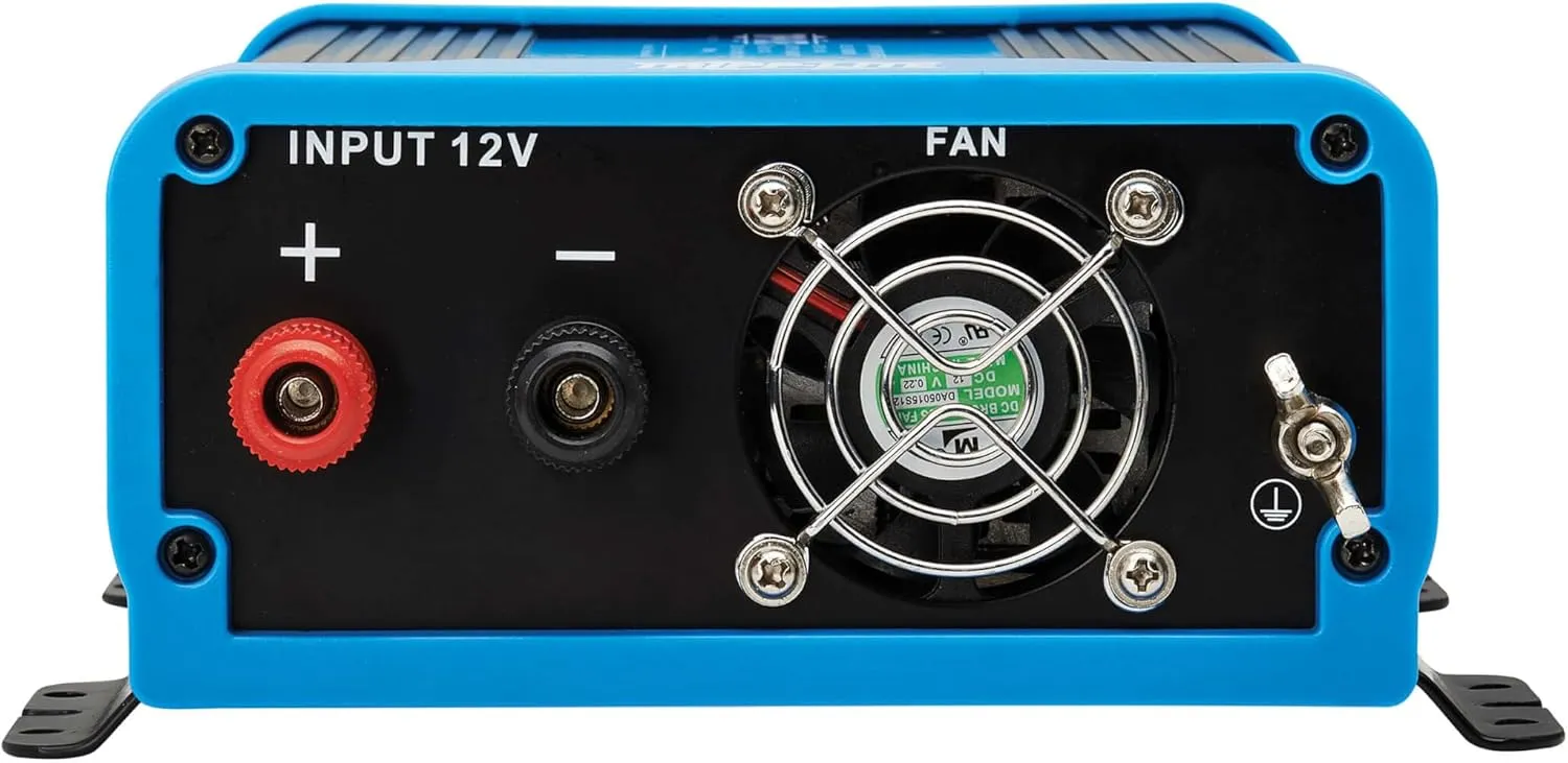 Tripp Lite 300W Compact Pure Sine Wave Power Inverter, 2 Outlets, 1 USB   1 USB-C Charging Ports, Mounting Brackets Included, 2-Year Warranty (PINV300SW-120)