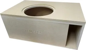 Tru Spec Back Vented Prefab Single Up Port 15" Subwoofer Enclosure