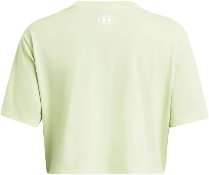 Under Armour Women's Boxy Crop Logo Short Sleeve T Shirt
