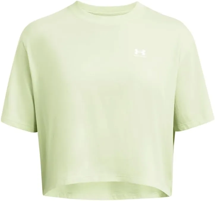 Under Armour Women's Boxy Crop Logo Short Sleeve T Shirt