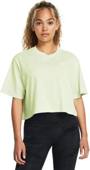 Under Armour Women's Boxy Crop Logo Short Sleeve T Shirt