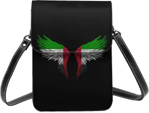 United Arab Emirates Emiratis Flag Wings Small Crossbody Bag Is A Shoulder Bag Designed For Women And Girls Cell Phone Crossbody Wallet Purses With Card Slots Adjustable Strap