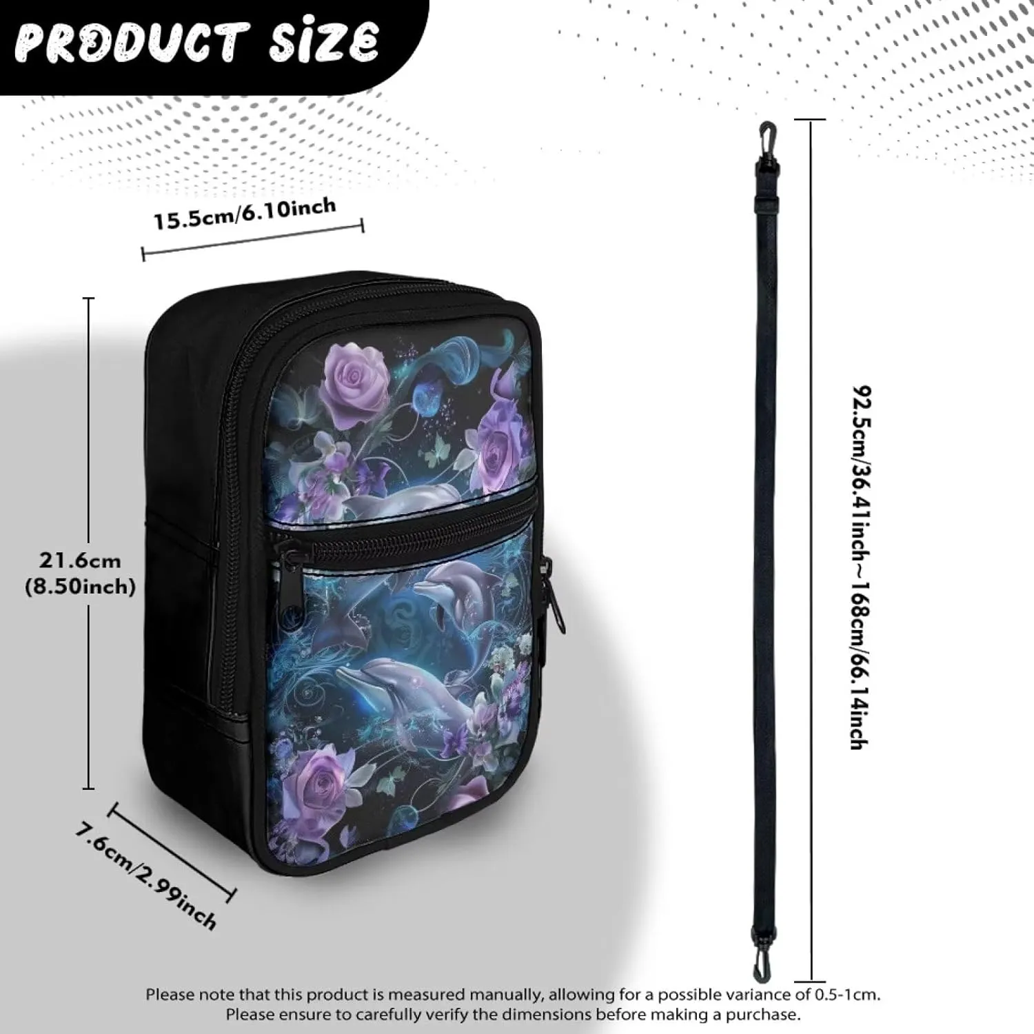 Uourmeti Small Crossbody Bags with Card Slots for Women Cell Phone Tote Bag