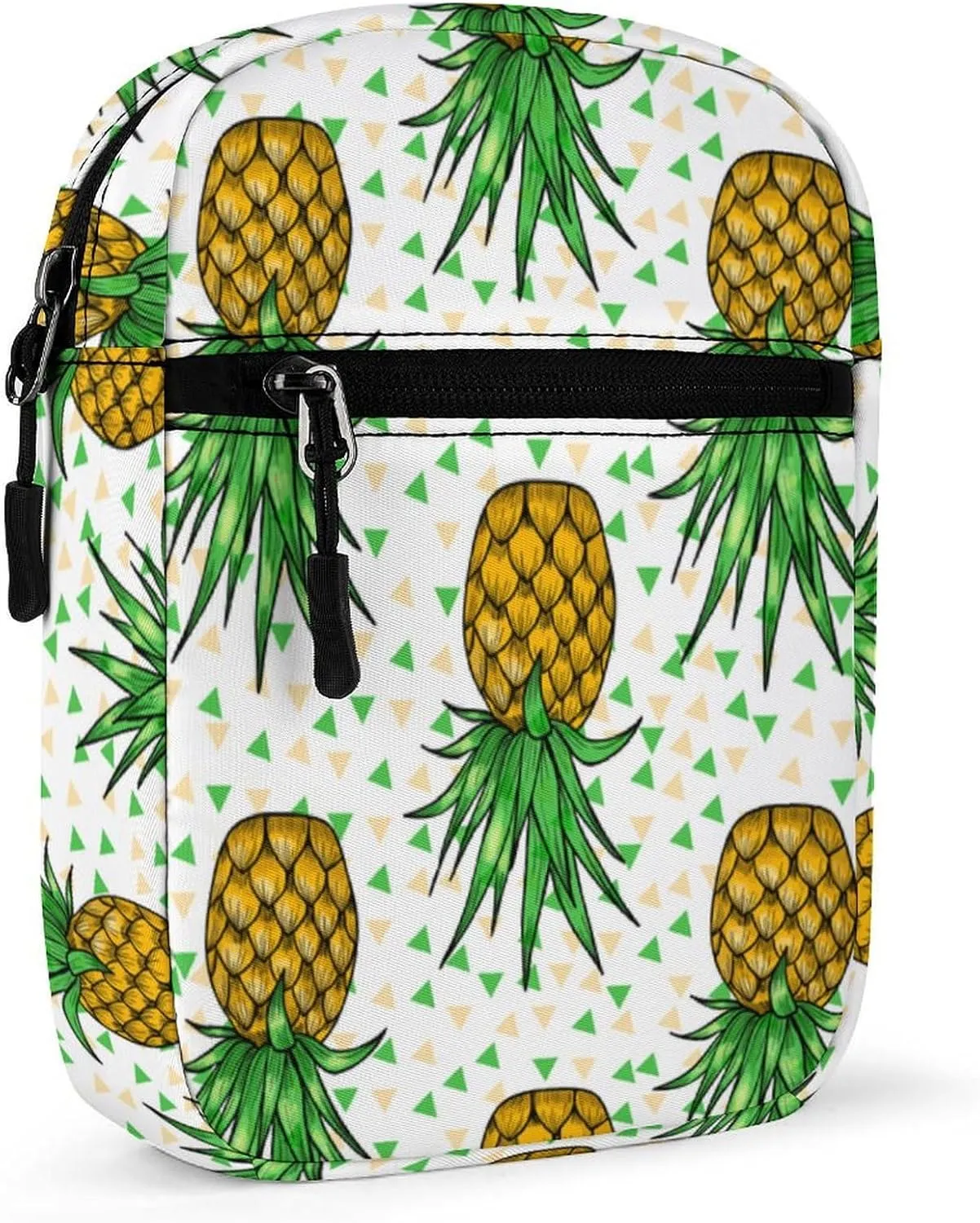 Upside Down Pineapples Crossbody Bag Small Shoulder Bag Waterproof, Lightweight And Convenient