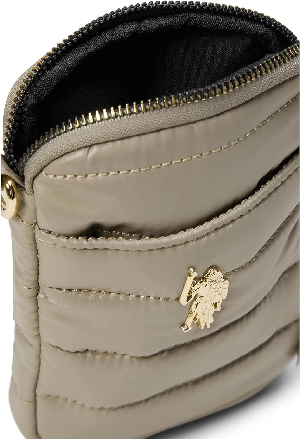 U.S POLO ASSN. Quilted Nylon Cell Phone Crossbody