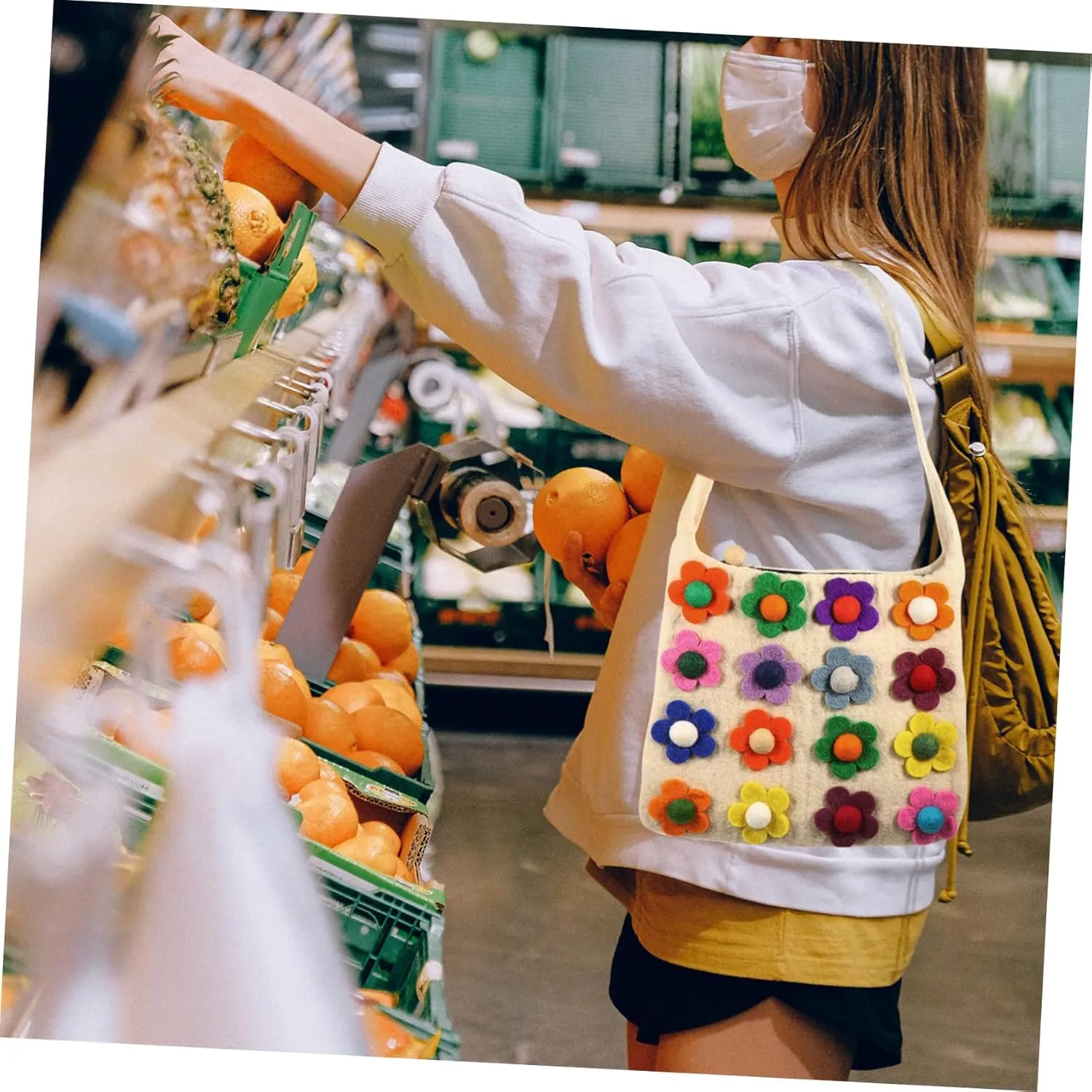VANZACK Shoulder Bags Tote Bag Single-shoulder Bag Fashionable Handbag Tote Handbag Felt Tote Bag Shoulder Bag