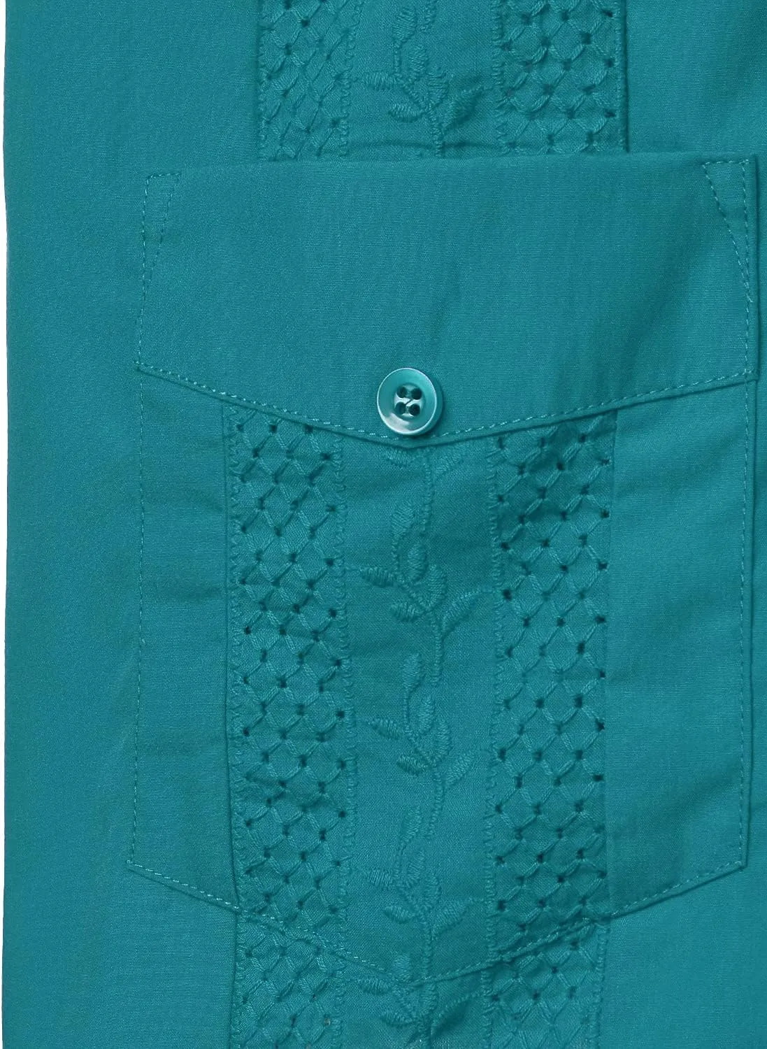 VATPAVE Mens Short Sleeve Button Down Cuban Guayabera Shirts