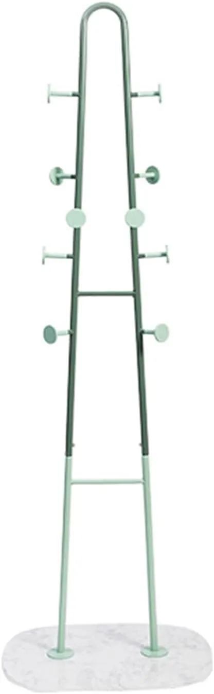 VejiA Rack Coat Rack Freestanding Coat Rack Freestanding,Standing Metal Coat Stand Single Pole Simple Household Creative Coat Rack for Jacket Hat Cloth Hand-Bag Standing Coat Stand