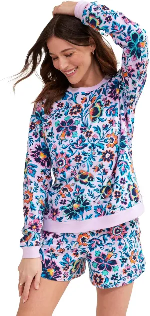 Vera Bradley Women's French Terry Drop Shoulder Sweatshirt
