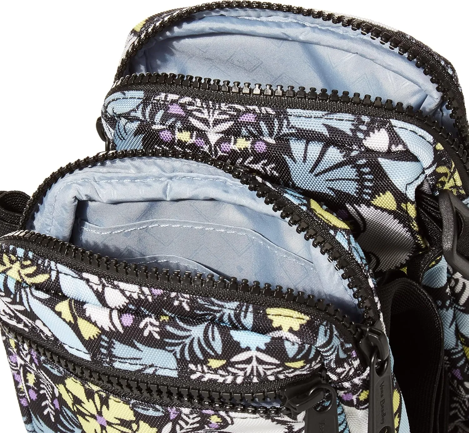 Vera Bradley Women's Recycled Lighten Up Reactive Convertible Belt Sling Crossbody Bag