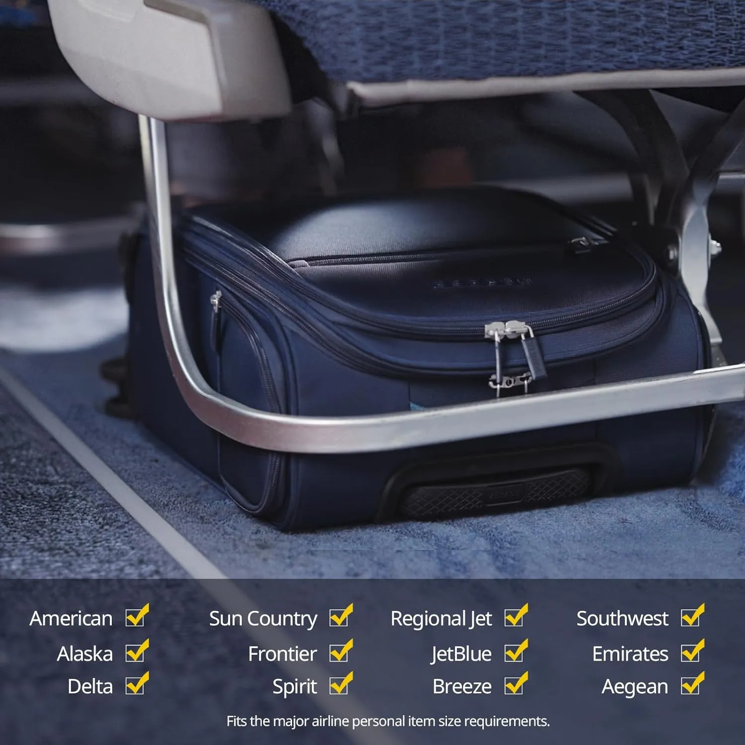 Verage Underseat Carry On Luggage with Wheels & USB Port,14 inch Wheeled Spinner Carry-on Luggages Bags for Airlines, Lightweight Overnight Suitcase for Men Women (14-Inch Compact Underseat Pro)