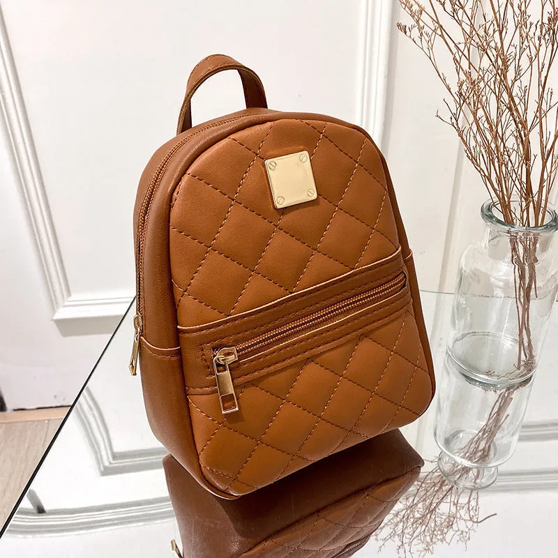 Versatile Women's Always Rhombus Portable Mobile Bags