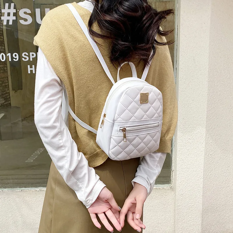 Versatile Women's Always Rhombus Portable Mobile Bags