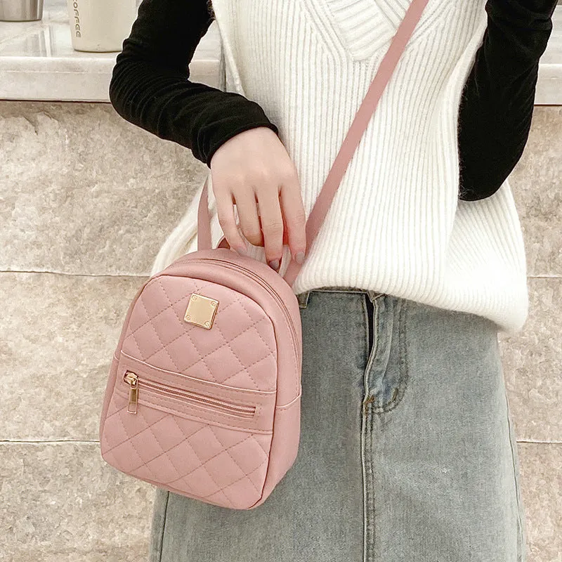 Versatile Women's Always Rhombus Portable Mobile Bags