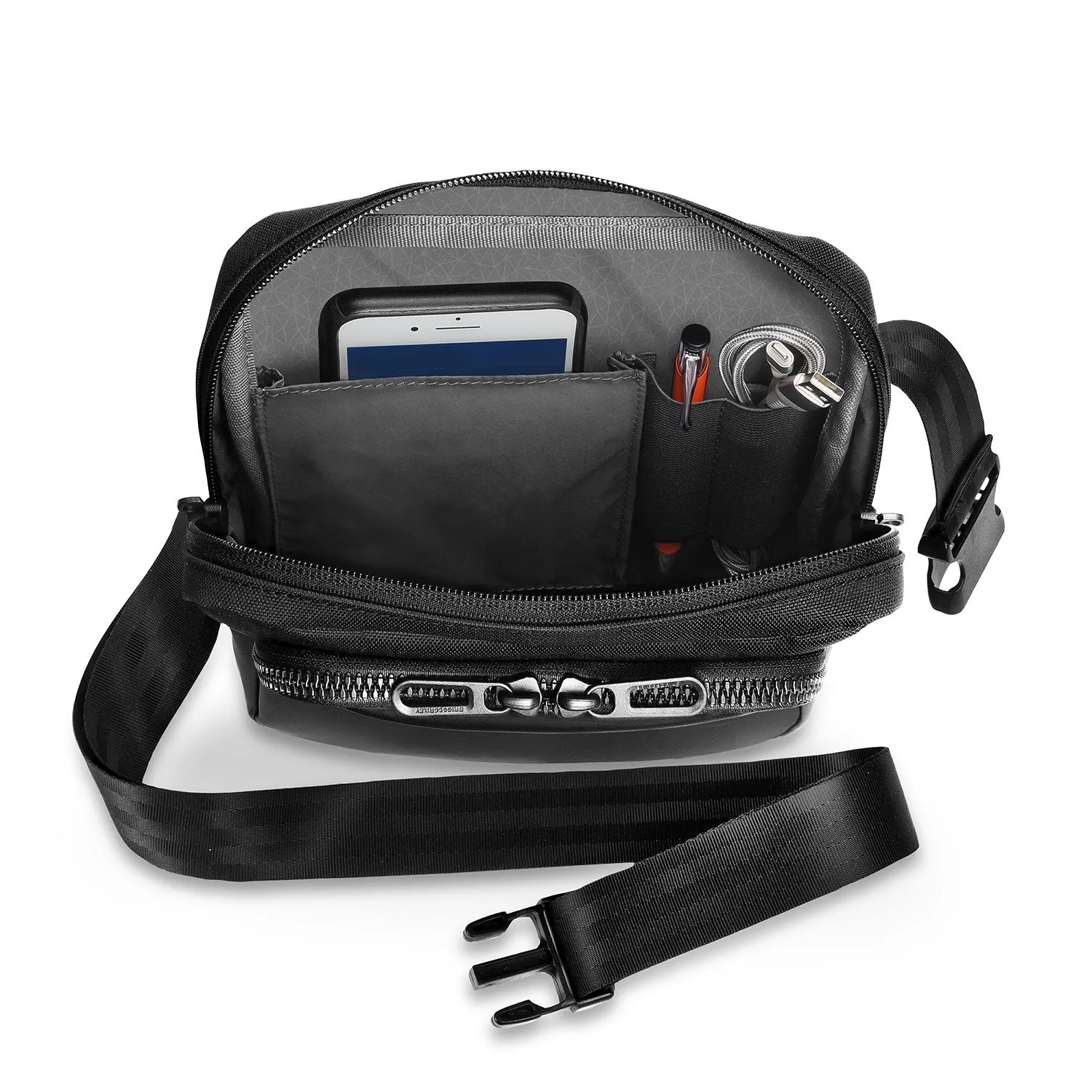 Vertical Crossbody Bag
