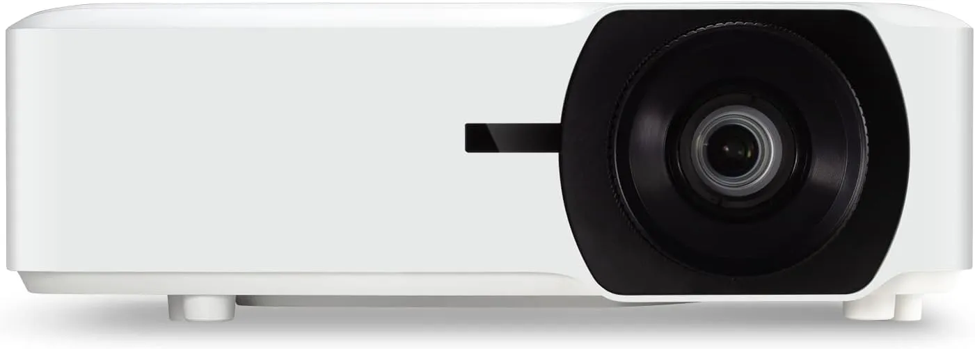 ViewSonic LS850WU 5000 Lumens WUXGA Networkable Laser Projector with One-Wire HDBT 1.6X Optical Zoom Vertical Horizontal Keystone and Lens Shift (Renewed)