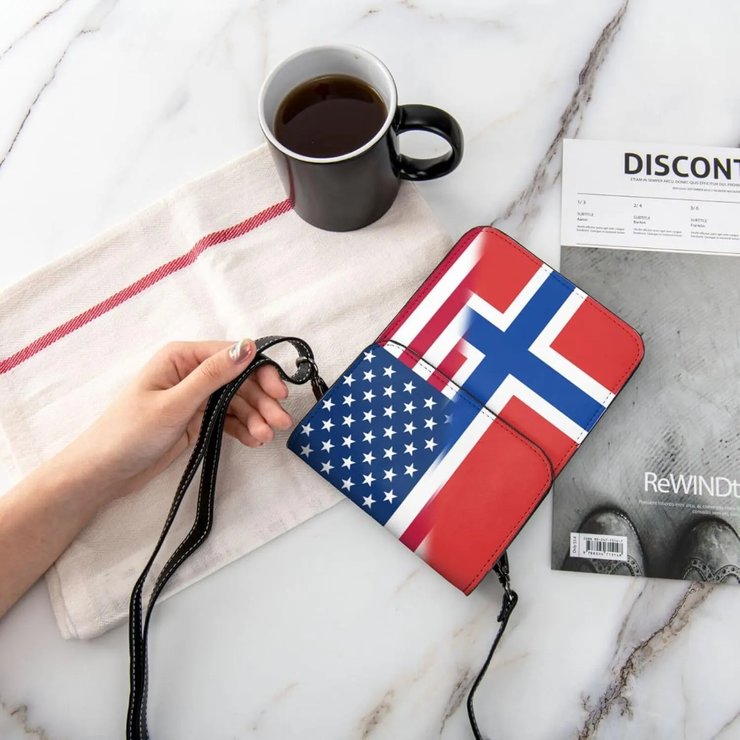 Vintage America Qatar Qatari Flag Small Crossbody Purse Cell Phone Bag for Women Girls Mini Over Shoulder Handbag Wallet