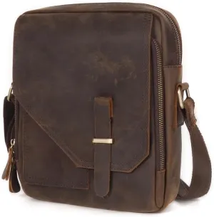 Vintage Messenger Bag Vertical Shoulder Bag Crossbody Bag Large Capacity Crossbody Bag