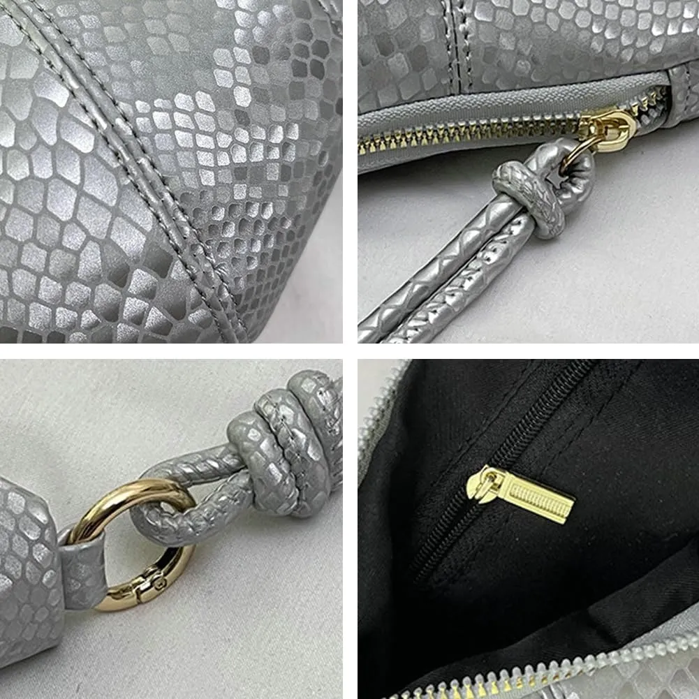 Vintage Simple Dumpling Handbag Fashion Cute Women Cross Body Bag Casual Work Travel Shoulder Bag Zipper Top 2025