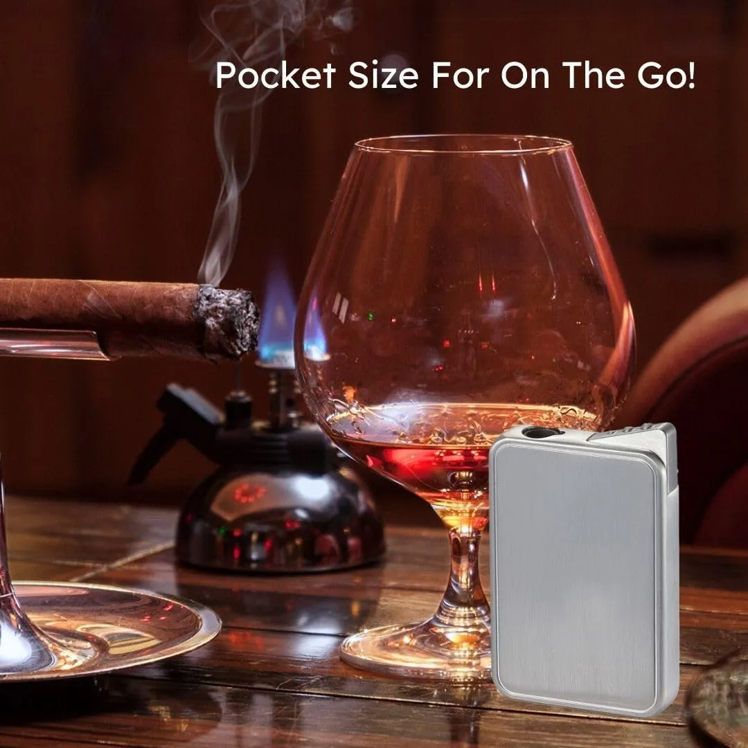 Visol Elk Single Flame Butane Torch Refillable Gas Lighter (Shipped Without Butane)