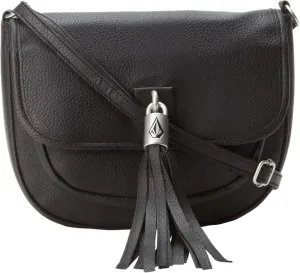 Volcom Women's Shake Your Tassel Crossbody Bag, Black, One Size