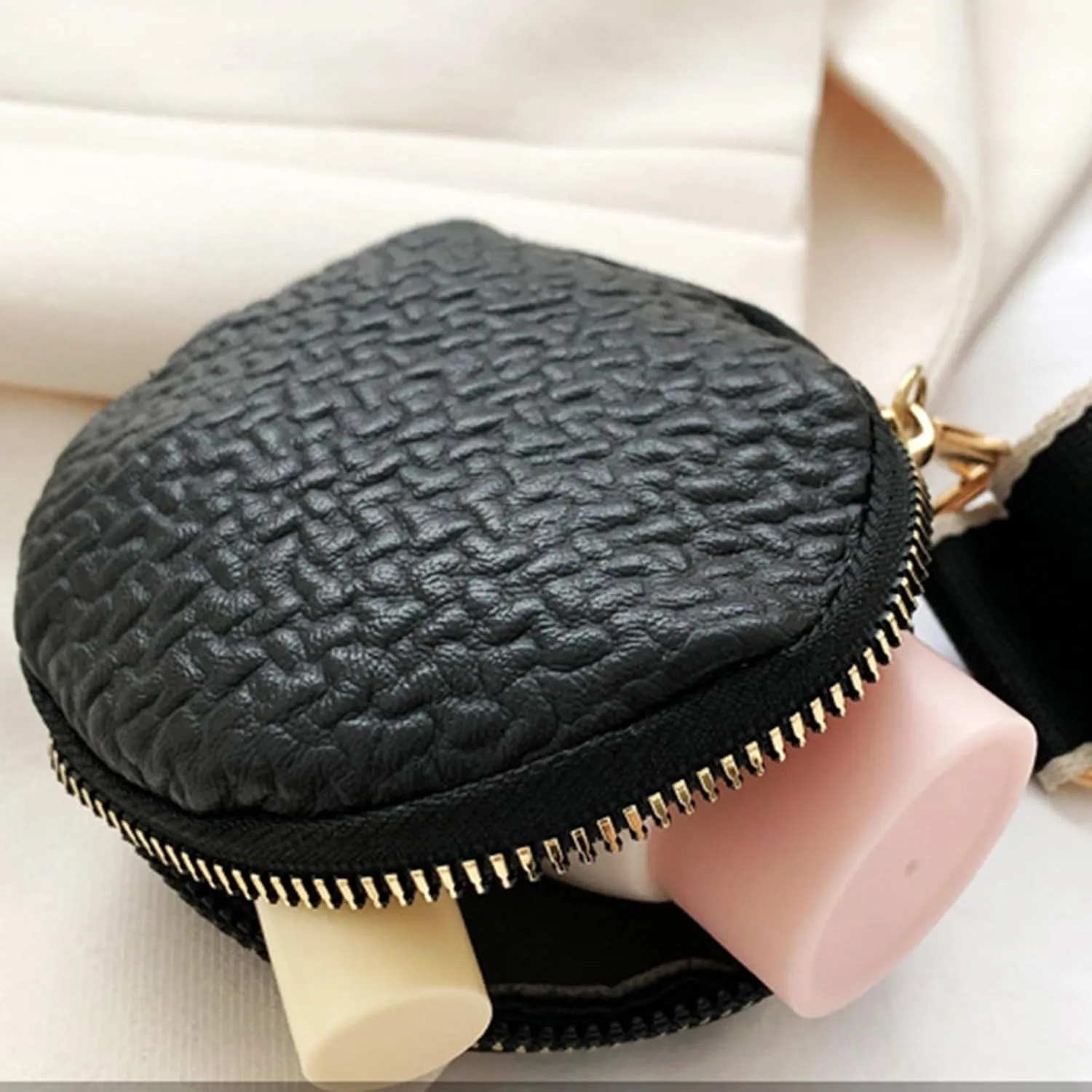 Waist Bag PU Leather Fanny Pack Purse Large Belt Bag Women Shoulder Bag Waist Pack Korean Style Shoulder Bag