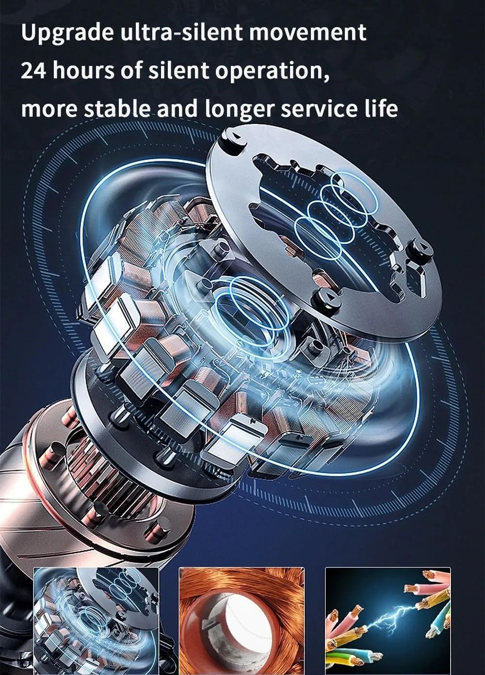 Watch Winder for 9 Automatic Watches with Ultra-Quiet Motors Wood Shell Piano Finish Flexible Watch Pillow Built-in LED Illumination