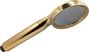 Water Saving High Pressure Bathroom Handheld Shower Head - Transform Your Shower Experience with our Luxury Shower Head - Low Carbon Footprint - Environmentally Friendly - Better USA Gold