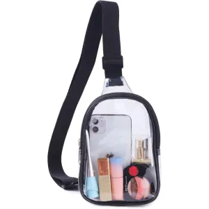 Waterproof Trendy Mini Clear Sling Bag