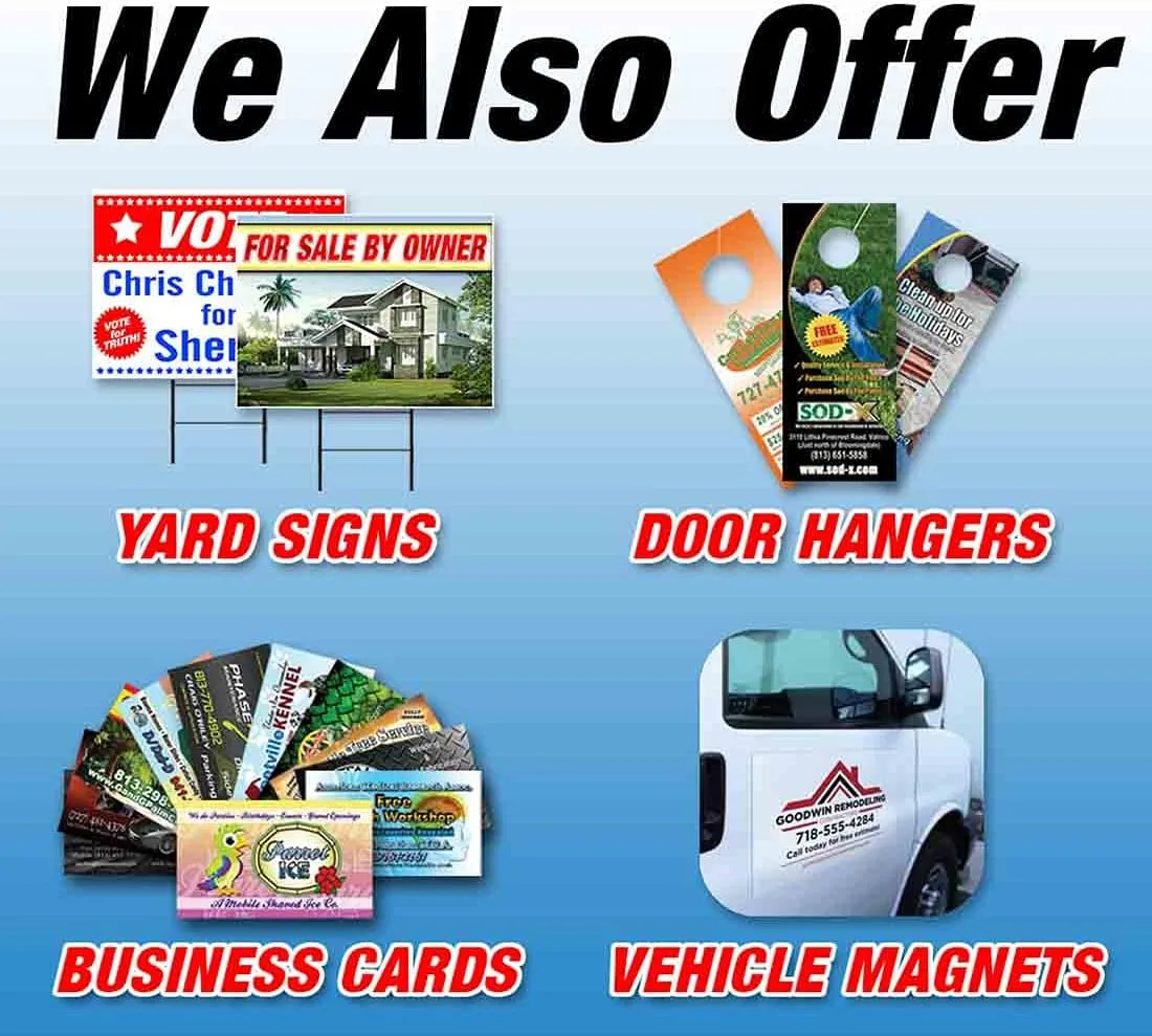 We Accept Visa MasterCard (18" X 24") Yard Sign, Quantity Discounts, Multi-Packs, Includes Metal Step Stake, Bandit Sign