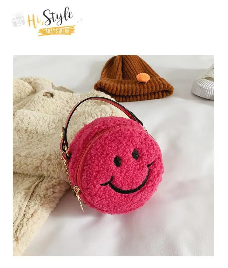 Wholesale Children's bag crossbody bag fashionable plush chain shoulder