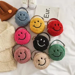 Wholesale Children's bag crossbody bag fashionable plush chain shoulder
