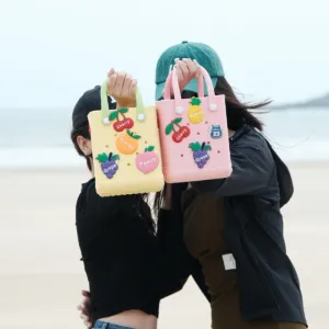 Wholesale Jelly Beach Flower Simple Hole Bag