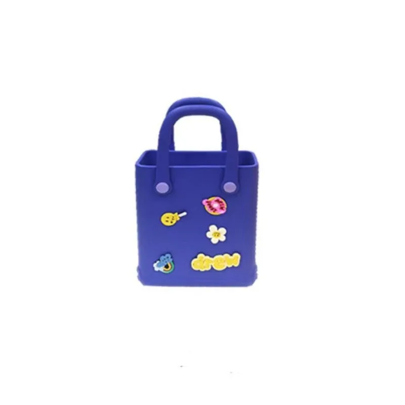 Wholesale Jelly Beach Flower Simple Hole Bag